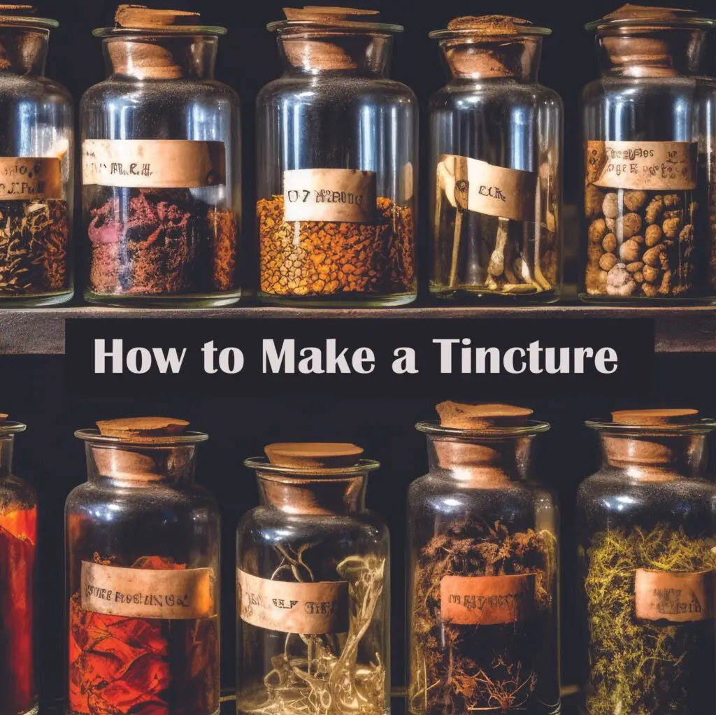 How to Make a Tincture
