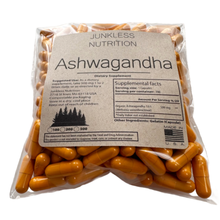 500 count 10:1 ashwagandha supplements