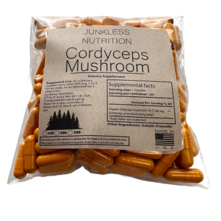 20:1 cordyceps mushroom capsules