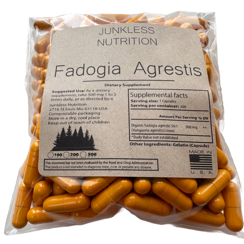 fadogia agrestis 500mg pouch 50:1 supplement