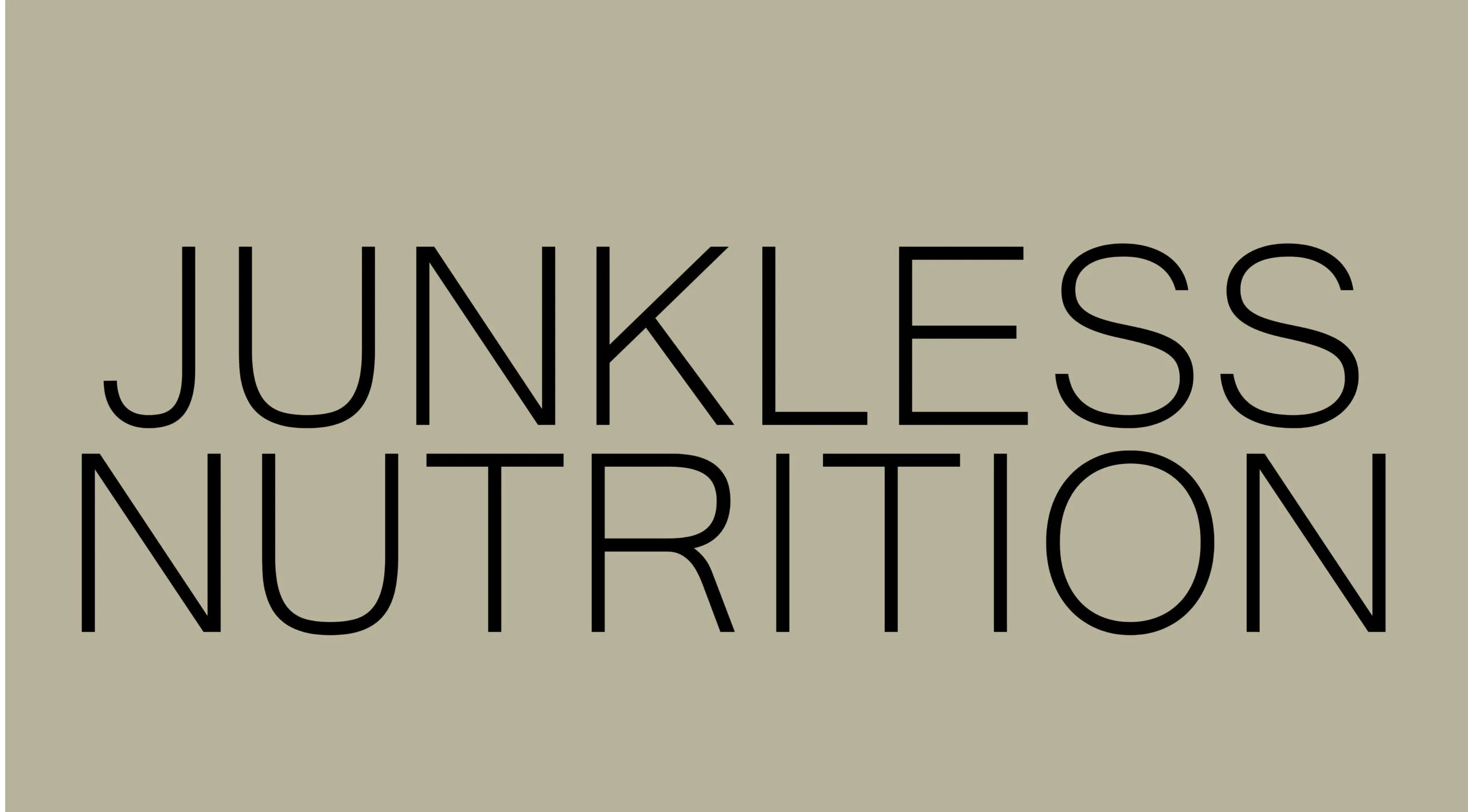 Junkless Nutrition