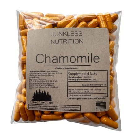 chamomile supplement 500 count pouch