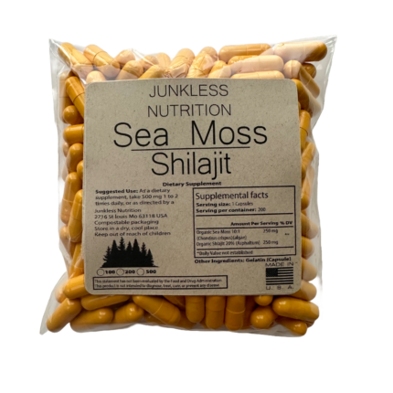 20% Shilajit and 10:1 Sea Moss Together