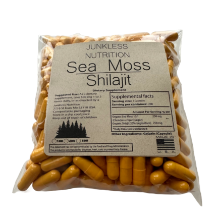 Shilajit and Sea Moss Supplement
