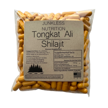 20% Shilajit and 200:1 Tongkat Ali Together