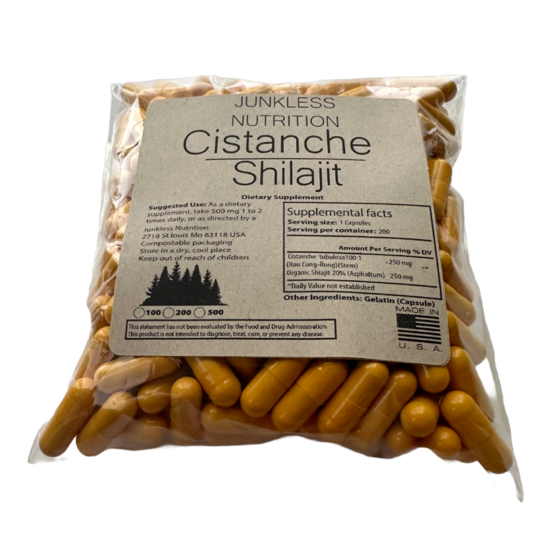 Shilajit and Cistanche Supplement