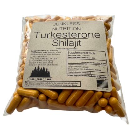 Shilajit and Turkesterone Supplement