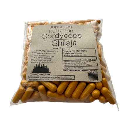 Shilajit and Cordyceps Mushroom Supplement