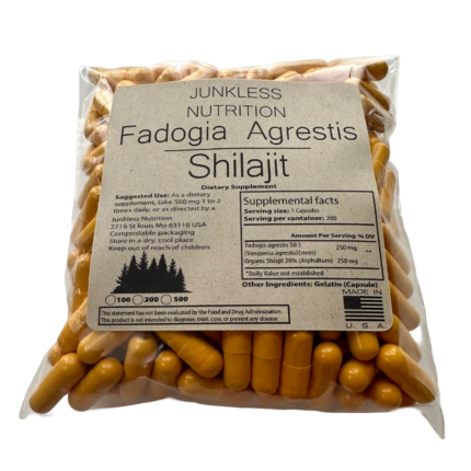 Shilajit and Fadogia Agrestis Supplement